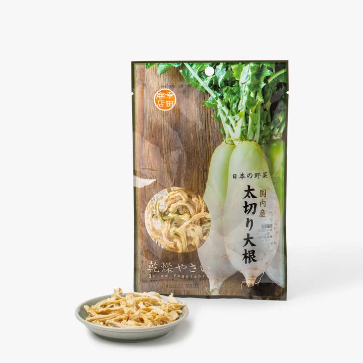 Irasshai - Vendita all'ingrosso Verdure essiccate/disidratate - Ravanello Daikon Disidratato - 20G