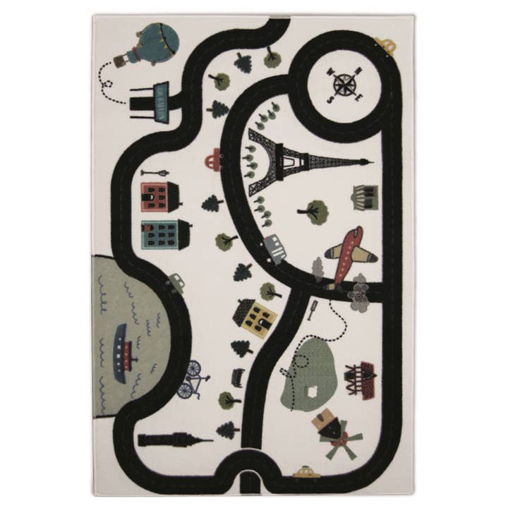 100% katoenen vloerkleed city multicolor voor wholesale door S&P NEWBORN, S.L.(Naf Naf )