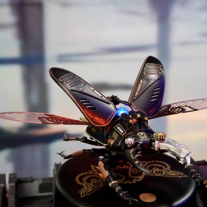 Robotime – Kit de artesanato DIY por atacado – MI03 Stag Beetle ROKR Puzzles ABS Kits de Presentes Mecânicos para Idade7