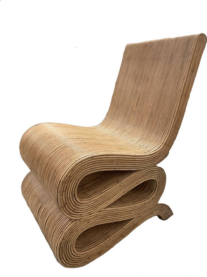 Sedia balinese Split Pencil Reed Snake, ognuna per la vendita all'ingrosso da parte di Asian Accents