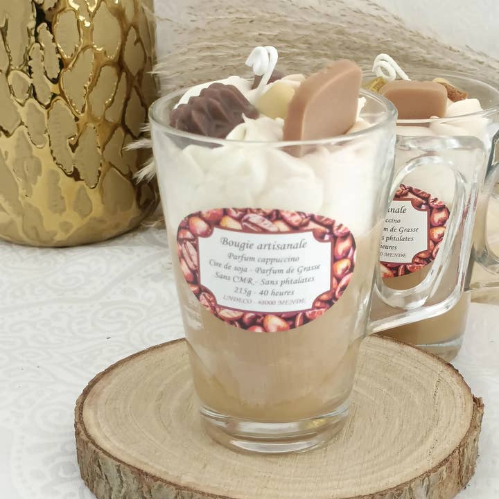 LNDECO - Wholesale Novelty Candle - Cappuccino candle0