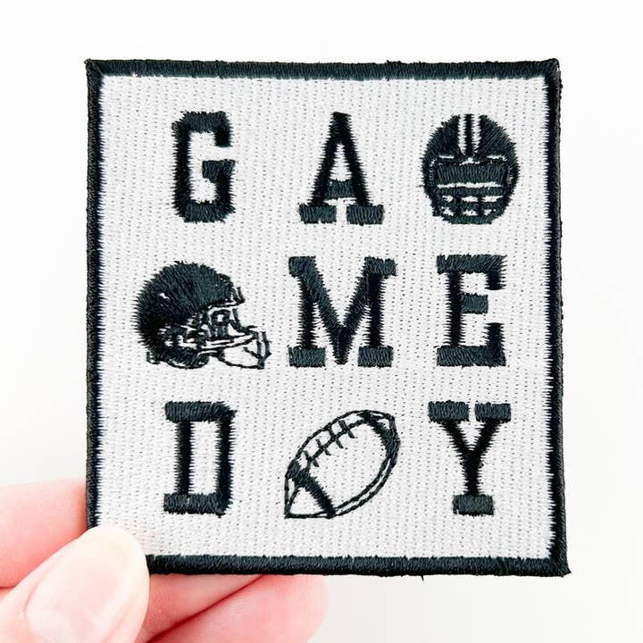 Field Trip Threads - Wholesale Patch - Game Day Embroidered Iron-On Patch Perfect for Football Hat0