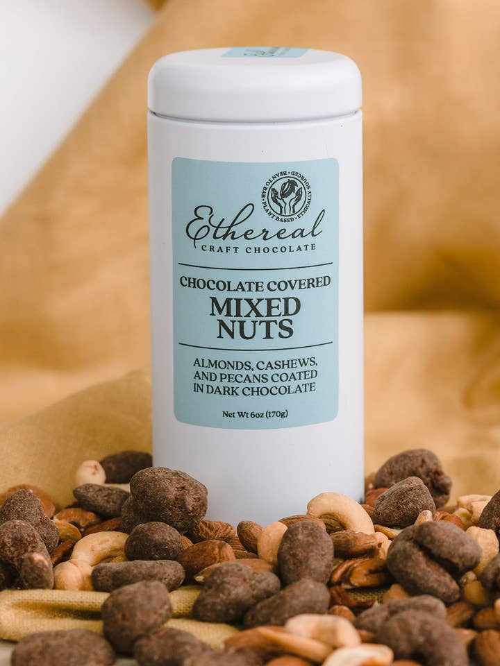 Chocolate Covered Mixed Nuts (each) for wholesale by Ethereal Confections