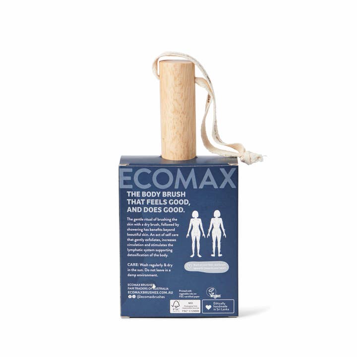 Ethical Global - Vente Brosses pour le corps - Brosse pour le corps Spa — Firm Sisal (noir)1