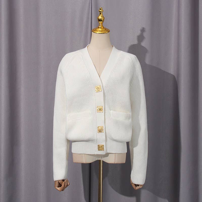 Productseeker - Wholesale Cardigan - Women's - JK176 Black Knit Cardigan with  – Autumn Chic4