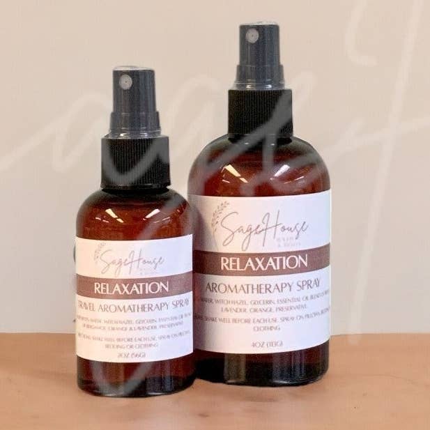 Relaxation Aromatherapy Spray for wholesale by SageHouse Bath & Body
