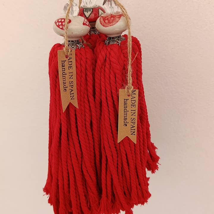 Red Earth Collection Red Threads Tierra Colorada - Decorative Boho Tassel for Curtains, Doors for wholesale on Faire27