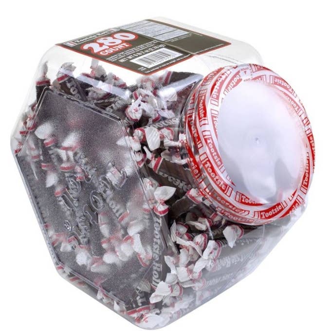 O'Shea's Candies Sweet Shop - Wholesale Chocolate Covered Sweets - Canister “Tootsie Roll”
Counter Unit 280CT - Since 1907