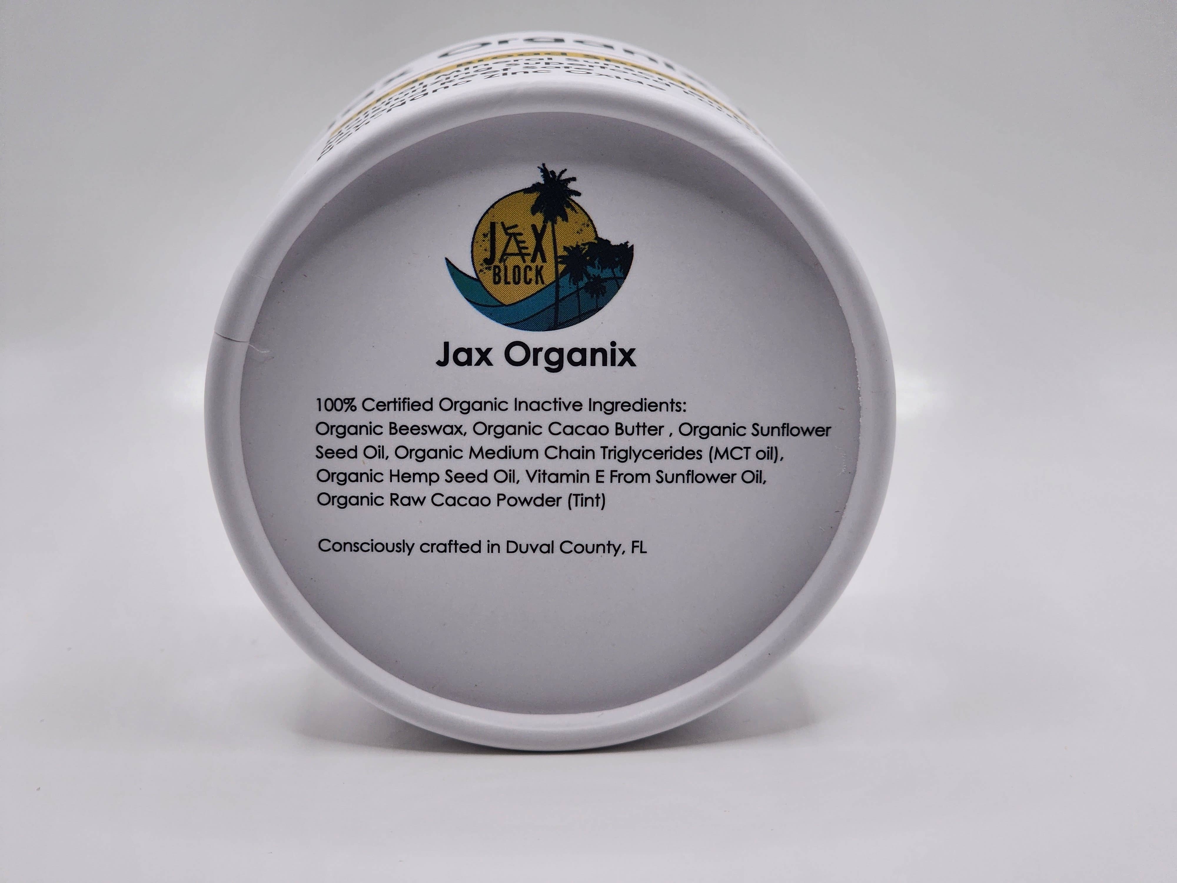 Jax Organix – wholesale Solskyddsmedel – Jax Organix 2 oz SPF 45. Krämig vattenbeständig formel1