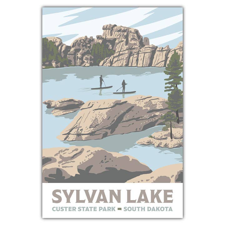 Bozz Prints - Wholesale Postcard - Sylvan Lake Postcard