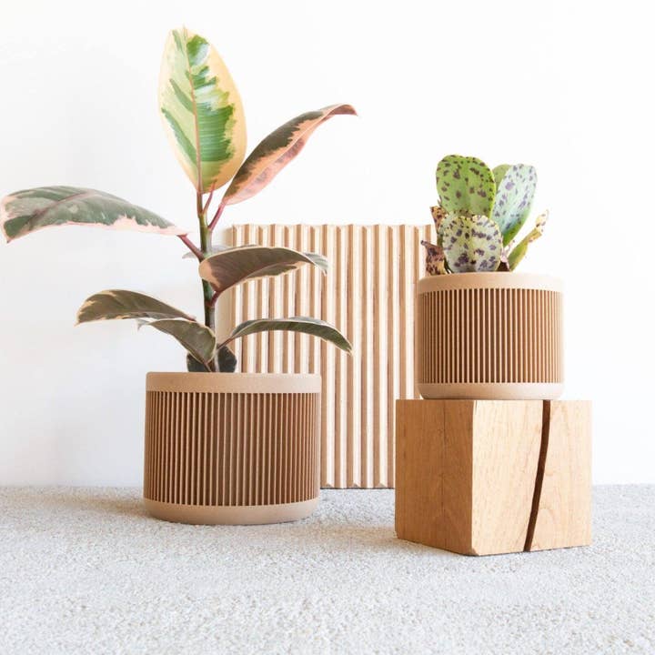 MINIMUM DESIGN - Wholesale Plant Pot - Indoor Plant House - Beige, Black, Green, Mist white, Terracotta - JAPAN3