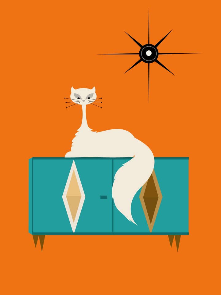 WHITE CAT for wholesale by Smart Shark Designs