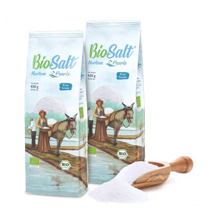 Biosalt pakke med 2X700G tynd taske for engroshandel hos NORTEM BIOTECHNOLOGY GROUP