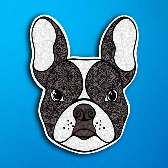 Zenspire Designs - Wholesale Sticker - French Bulldog Sticker0