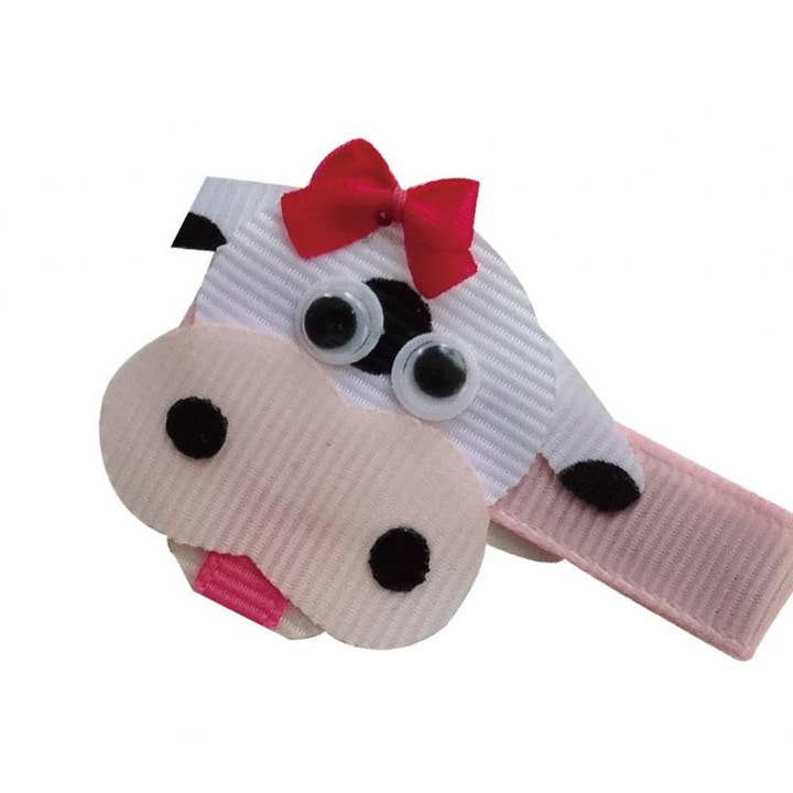JOYHAIR - Venta al por mayor Pinzas para el pelo - Niños - Pinza para el pelo de vaca Barnyard Fun - MOO!