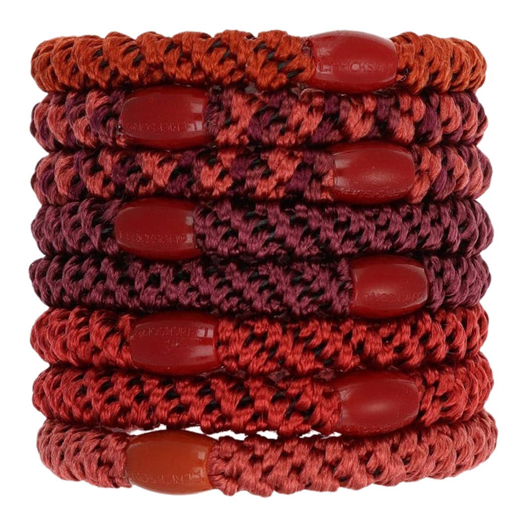 France Luxe/L. Erickson – Engroshandel Hårbånd - Dame – Grab & Go Hestehalebindere - Sæt med otte73