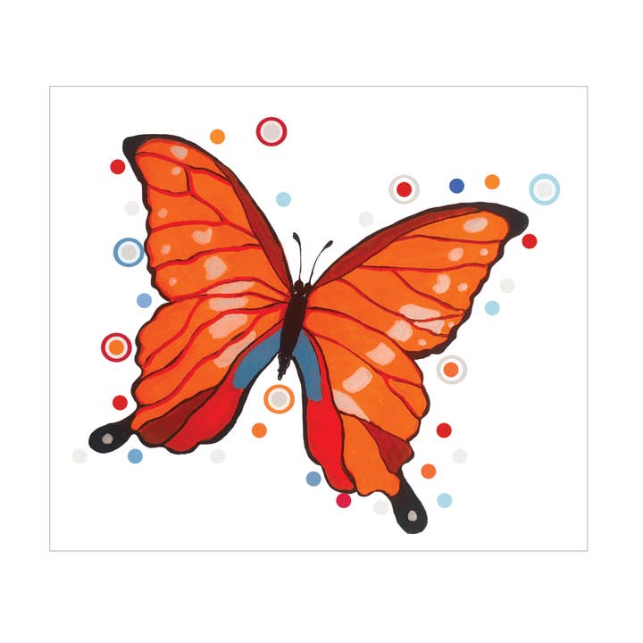 Fjäril 03 - Notecard för wholesale av Immaginare + Seaside