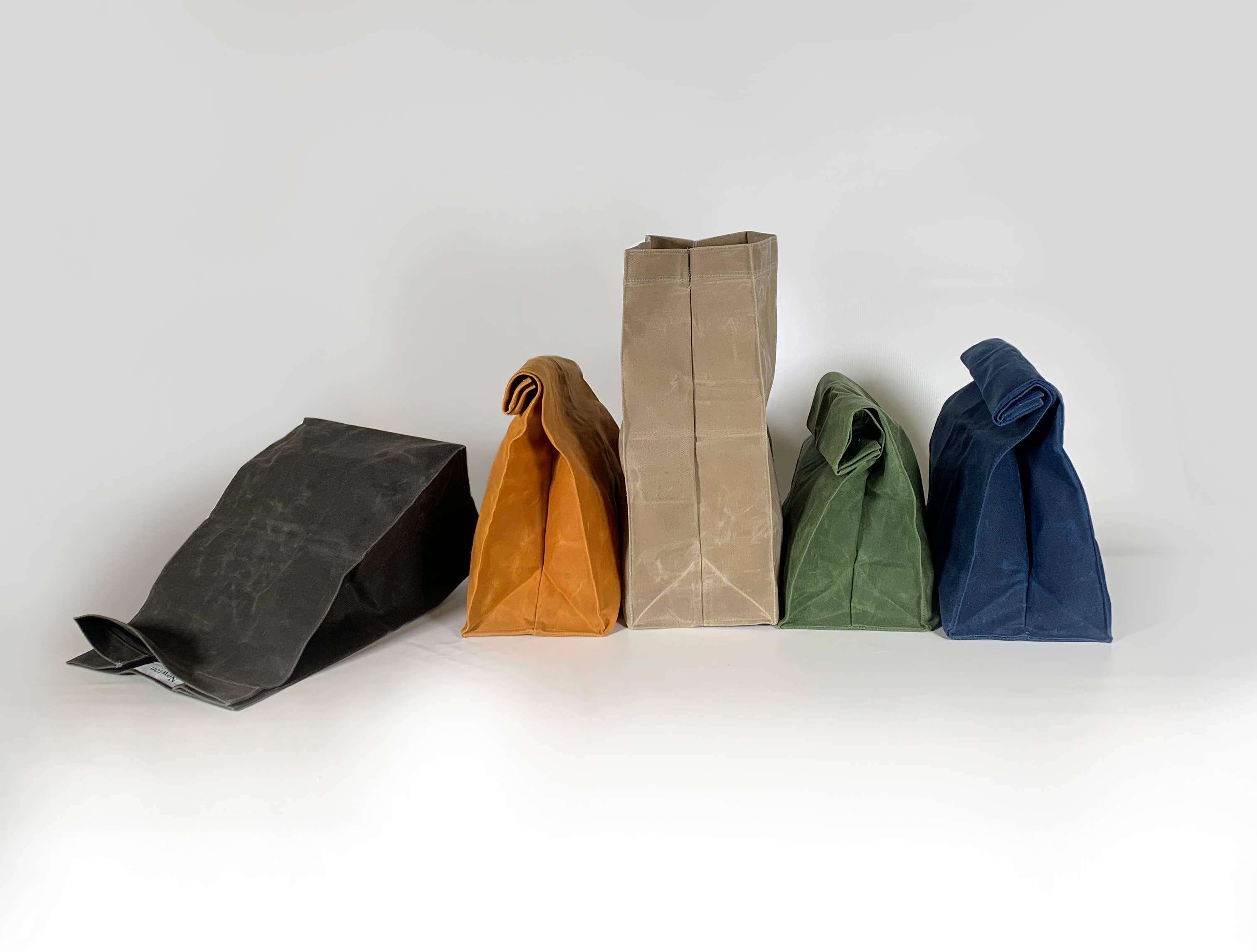 Newton Supply Co - Wholesale Lunch Bag/Box - waxed canvas lunch bag1