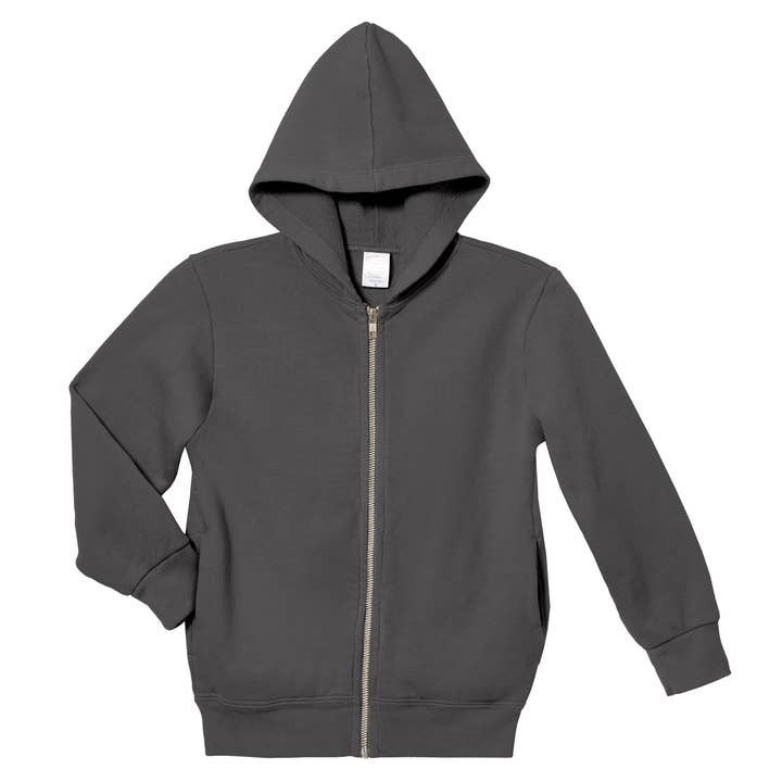 Soft & Cozy 100% Cotton Fleece Zip Hoodie for wholesale by City Threads