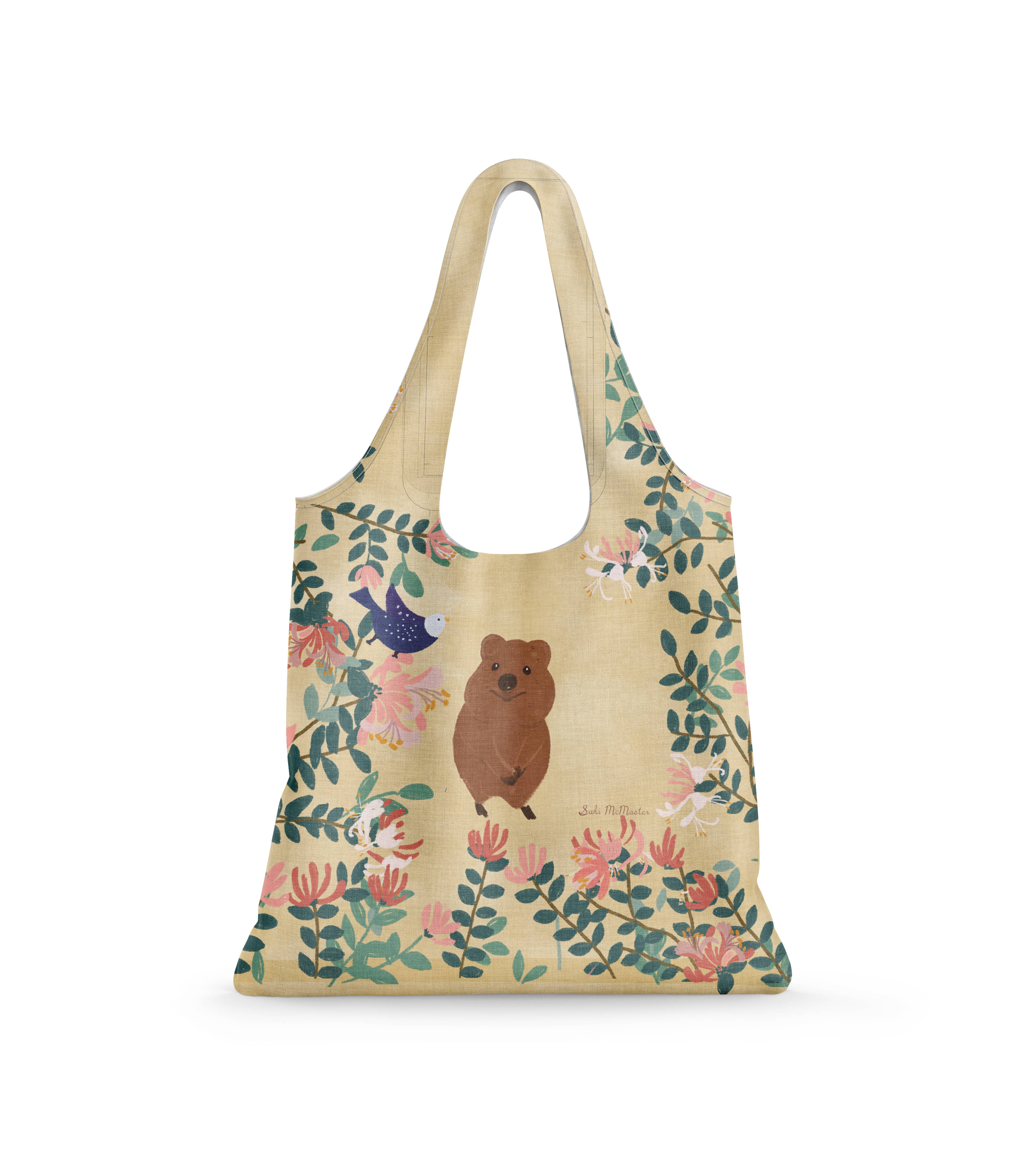 Suki McMaster - Wholesale Grocery/Shopping Bag - Reusable Shopping Bag – Quokka Eco Tote by Suki McMaster