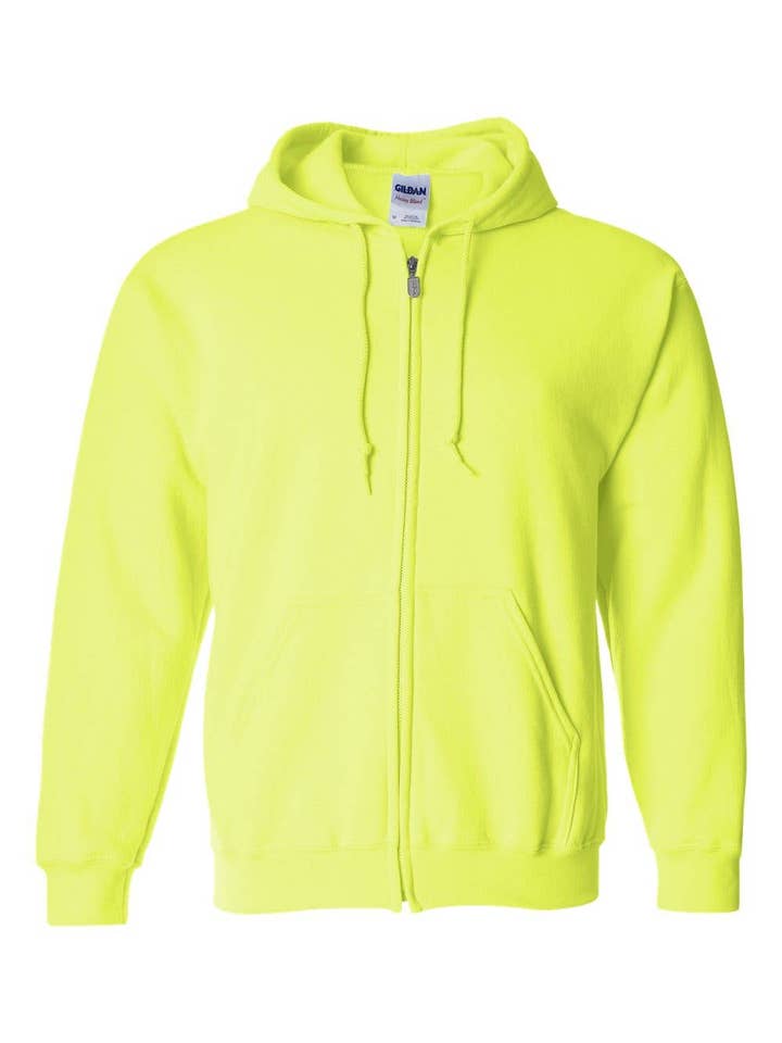 Eleven Fashion – Großhandel Hoodie – Herren – Gildan - Kapuzensweatshirt mit durchgehendem Reißverschluss aus Heavy Blend10