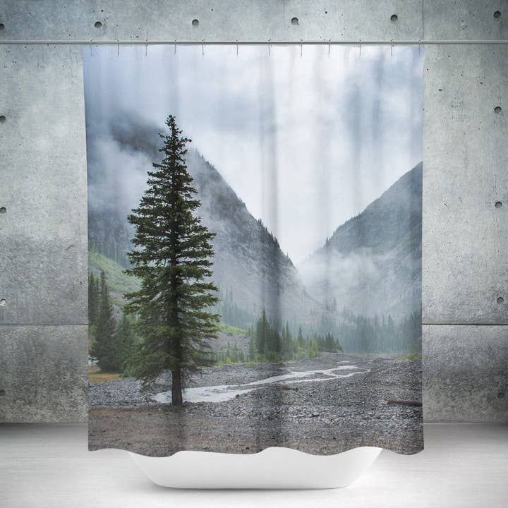 Rideau de douche Pine Valley, Colorado pour la vente par lostkatphoto