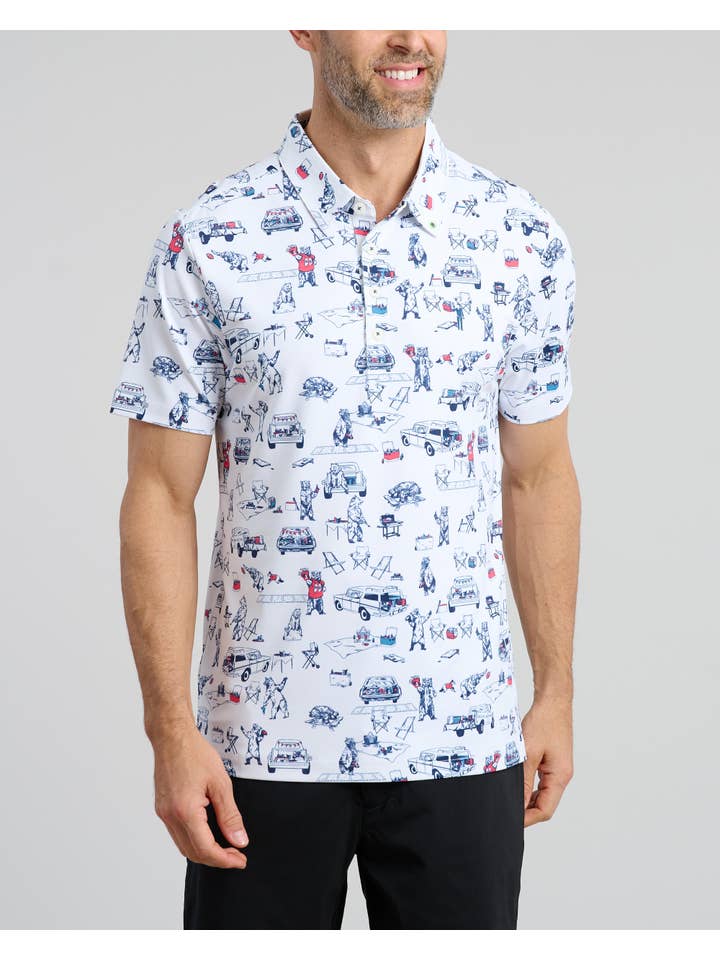 William Murray Golf - Wholesale Polo - Men's - Beargating Polo1