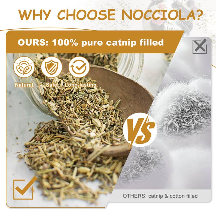 Nocciola - Wholesale Pet Toy - Cat - Nocciola 3 Pack Funny Catnip Toys for Cats2