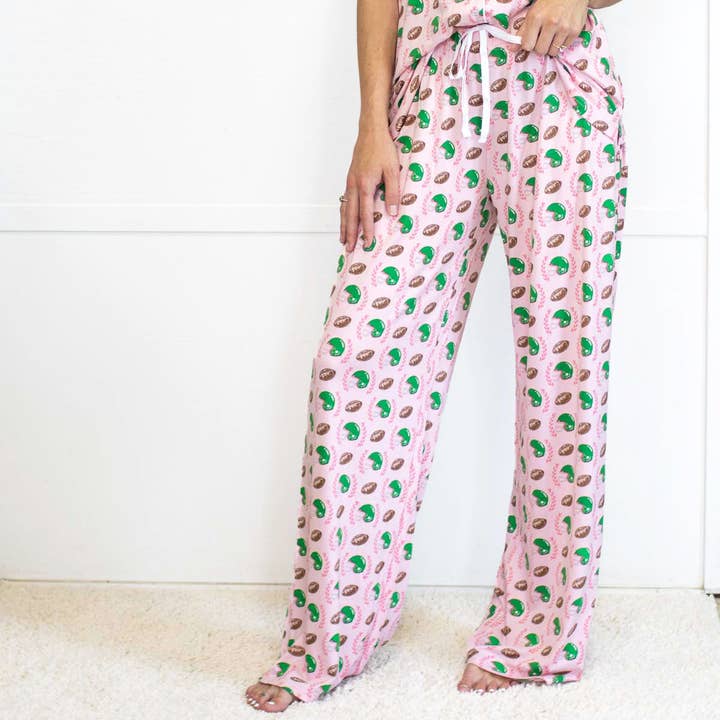 The Royal Standard – wholesale Pyjamasunderdel - Dam – Tailgate Queen Sovbyxor Ljusrosa/Multi -Asst.