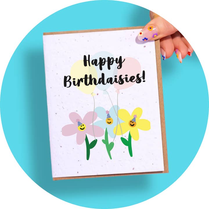 Joyeux anniversaire Marguerites pour la vente par SowSweet Greetings Inc