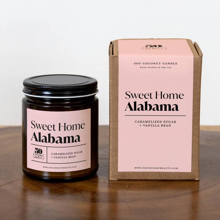 Alabama Sweet Home Kerze für den Großhandel von 50 States of Beauty