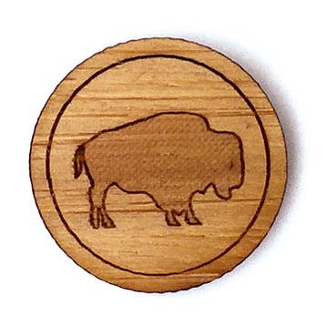 Bamboo Pins - Mini - Buffalo for wholesale by Cabin + Cub