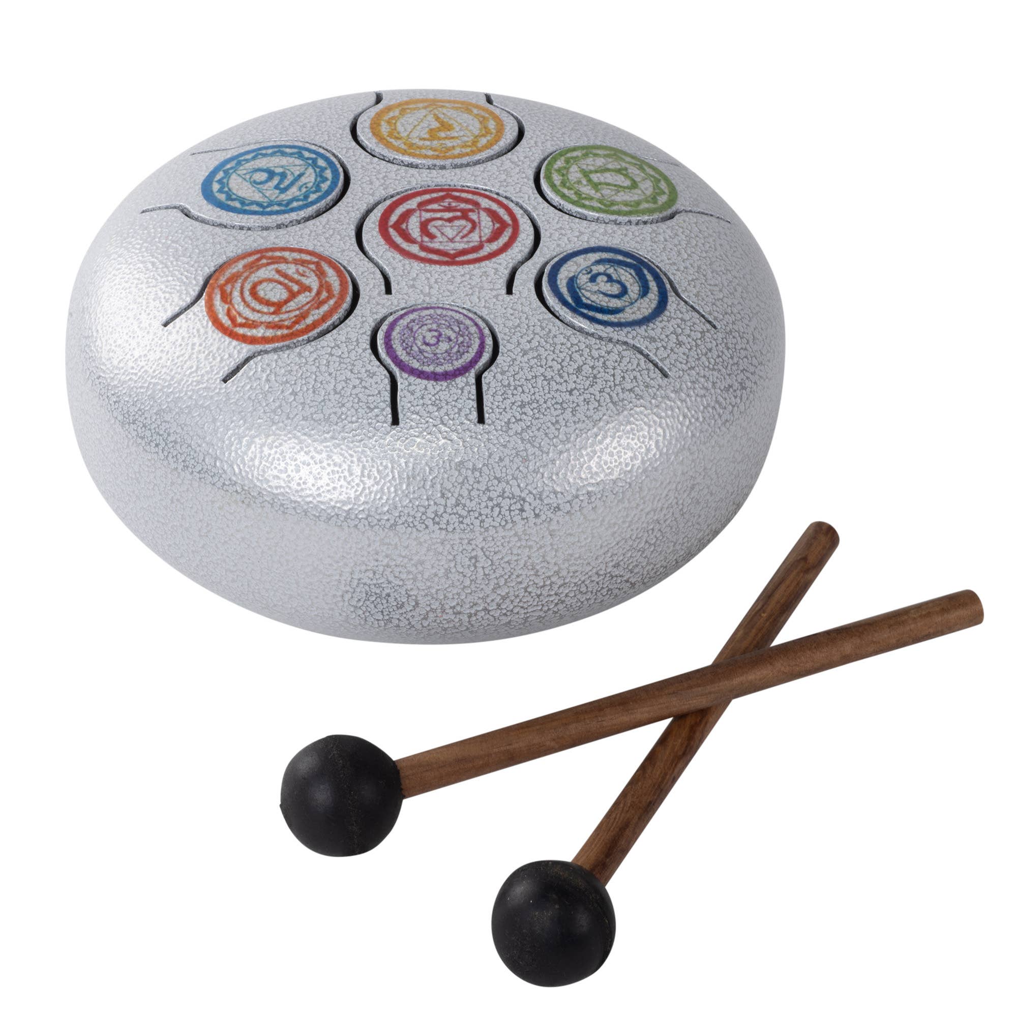 Benjamin International - Vente Instruments de musique - Ensemble de tambour de langue à 7 chakras0