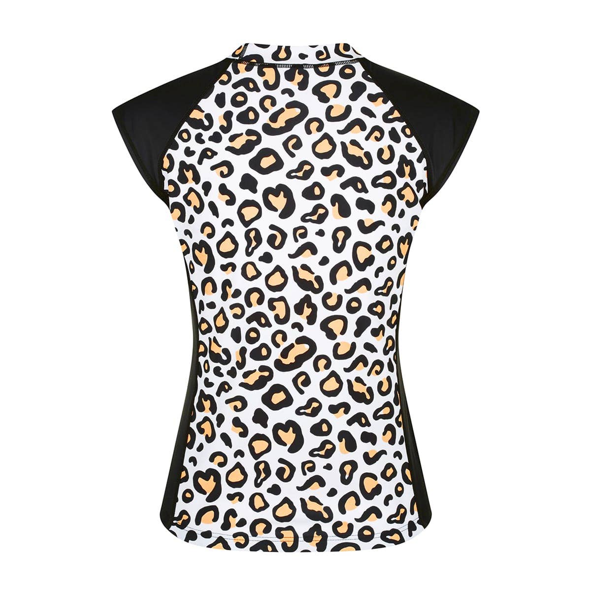 Infamous Swim - Vente Vêtement de natation/rashguard – femme - Gilet anti-éruption Zoe à mancherons - Safari Leopard6