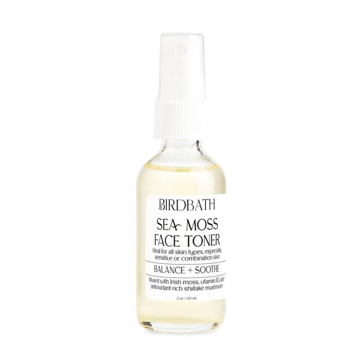Sea Moss Face Toner for wholesale by Birdbath