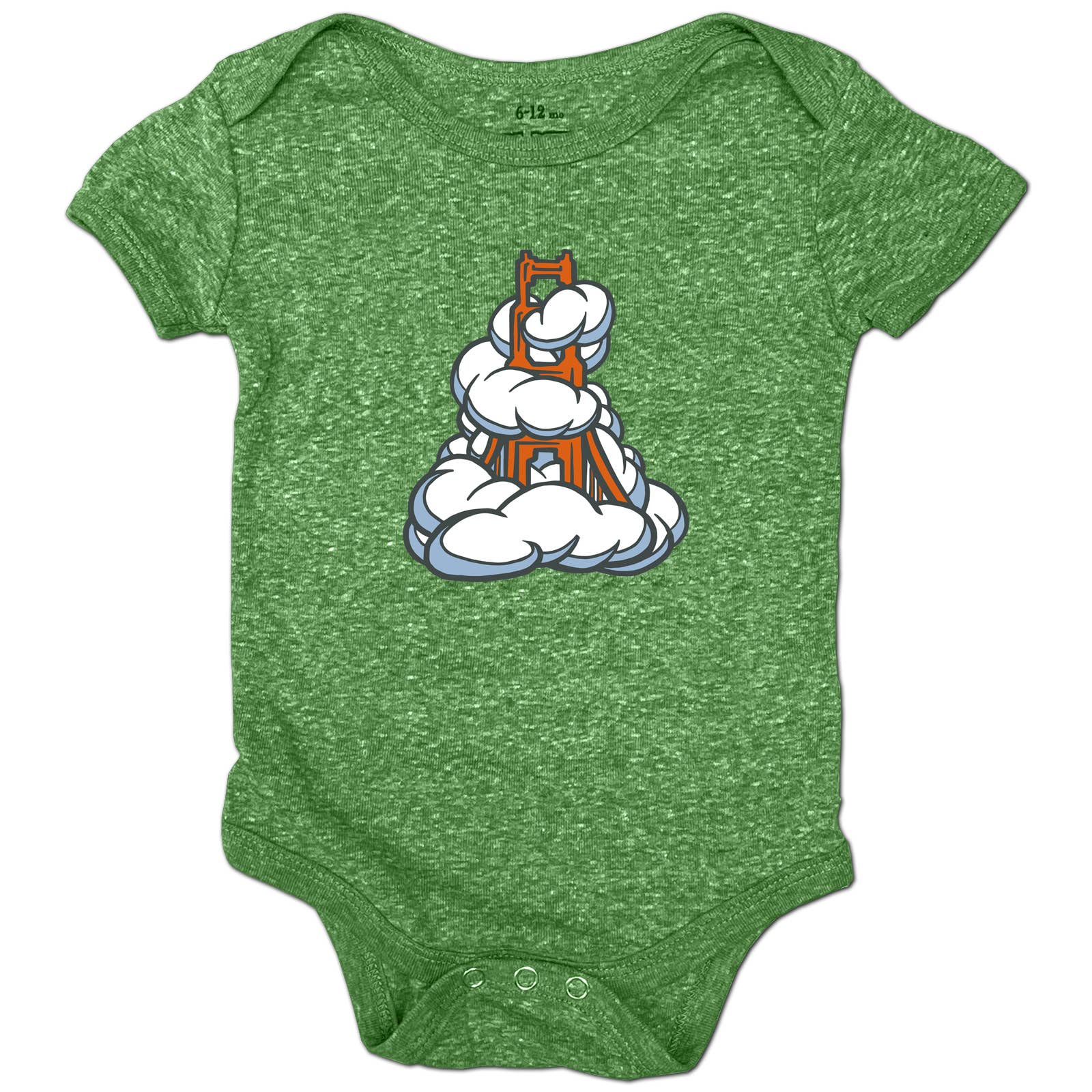 SF Mercantile - Wholesale Bodysuit (Non-Footed) - Baby - Karl the Fog Onesie1