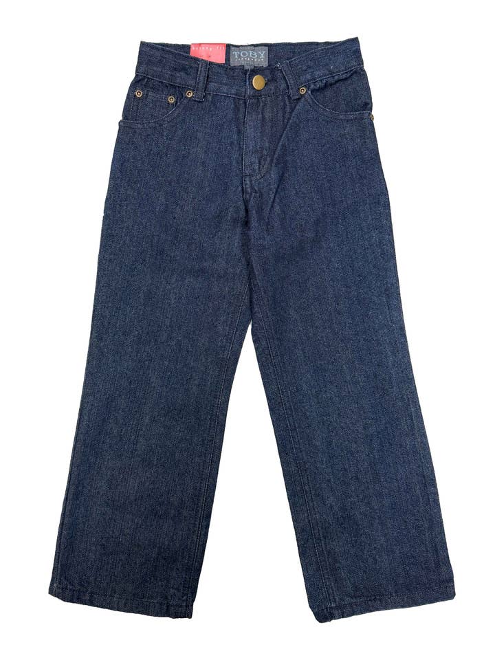 Boys denim pants_Dark blue(6-10T) for wholesale by JJ BEBE LAND