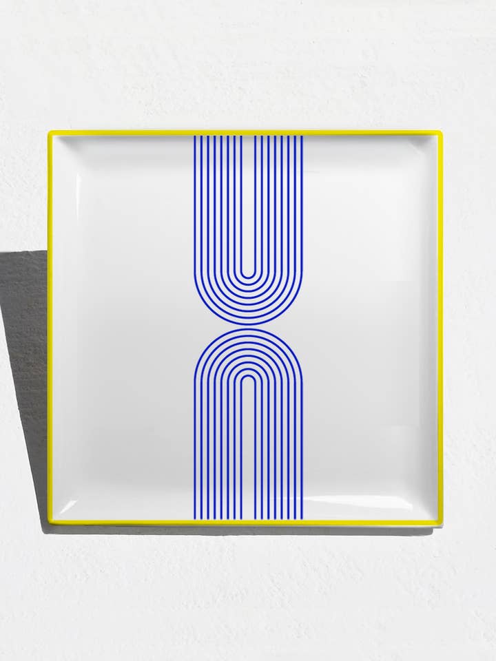 "Stadium Blue" tray for wholesale by Tomy K.