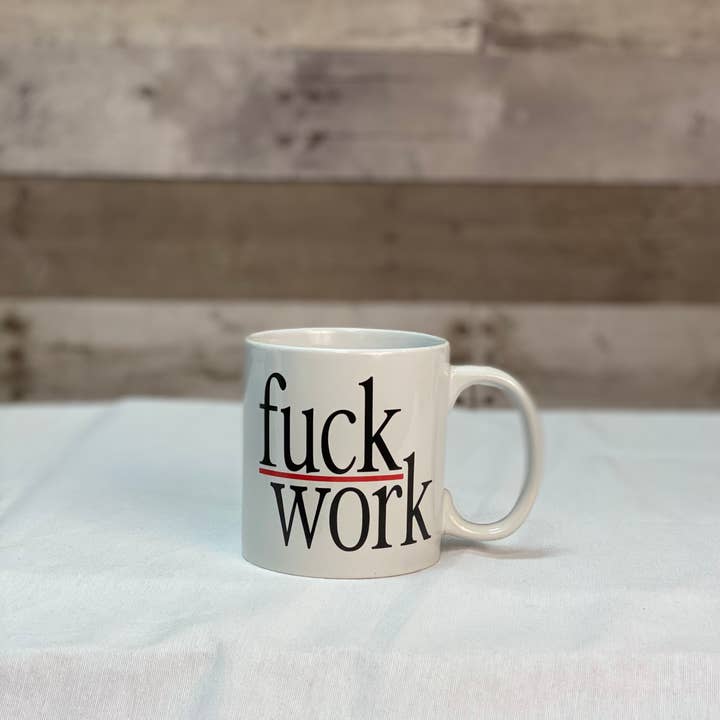 Island Dogs - Vendita all'ingrosso Tazza - Tazza gigante Fuck Work