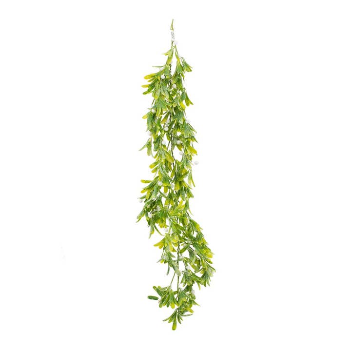 A&B Home Group Inc. – wholesale Bunting/Krans – 46" Lövgirlang med vita bär 48ST/KT