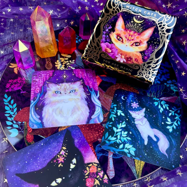 Nicole Piar - Wholesale Tarot Cards - Witch Cats Oracle Deck