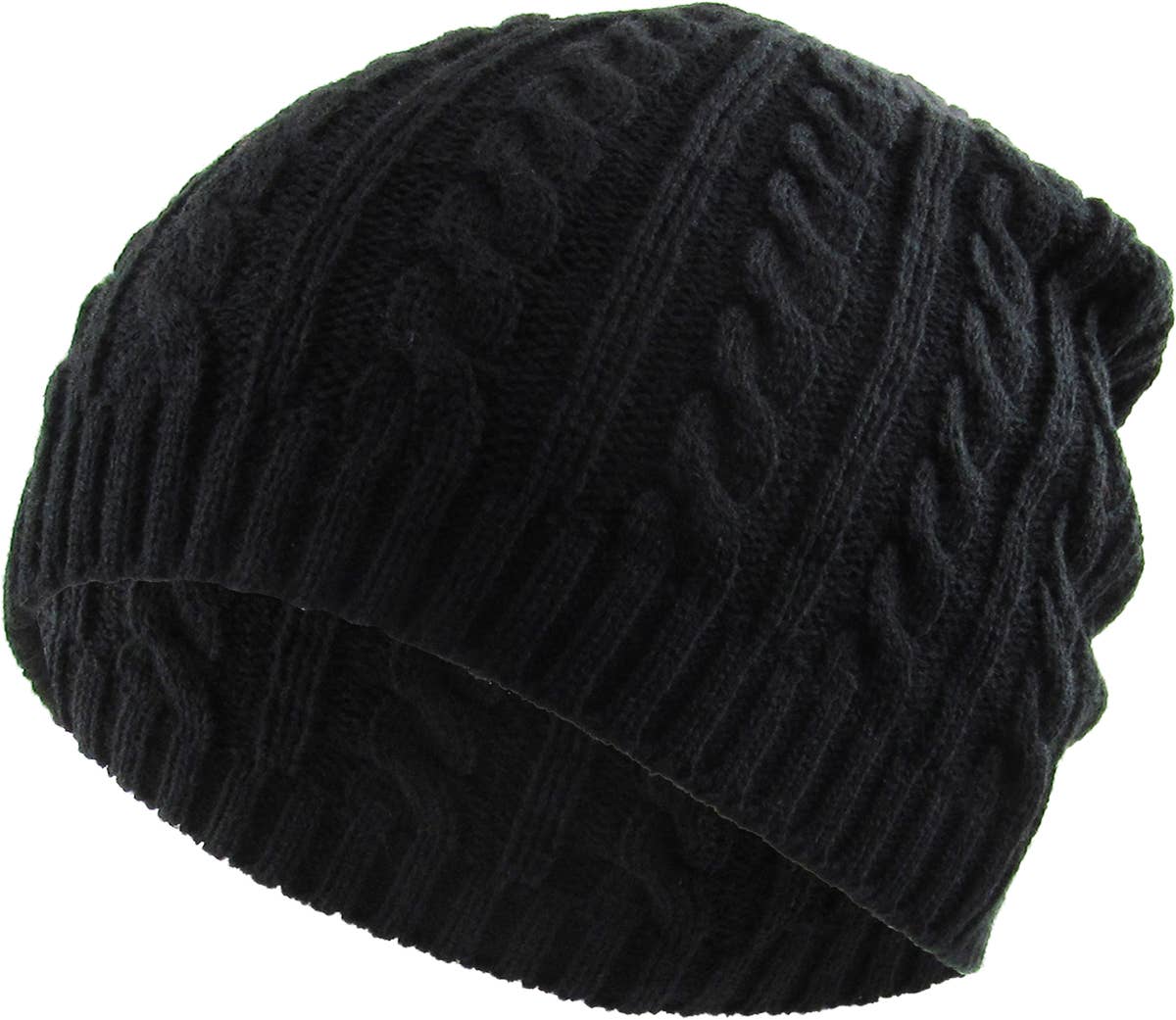 KBETHOS - Wholesale Beanie - Unisex - Cuffless Cable Knit Beanie0