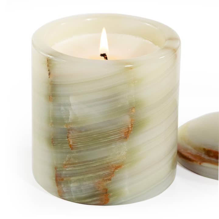 Andaluca - Wholesale Jar/Filled Candle - Botanique Neroli Amber Luxe Onyx Candle2