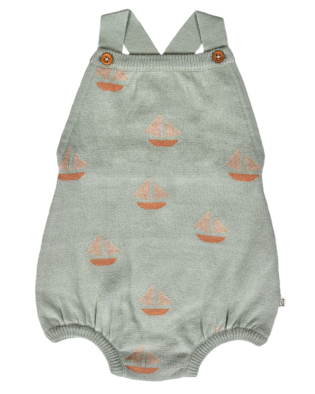 Dear Hayden – wholesale Jumpsuit – Baby – Frankie Romper Seafoam0