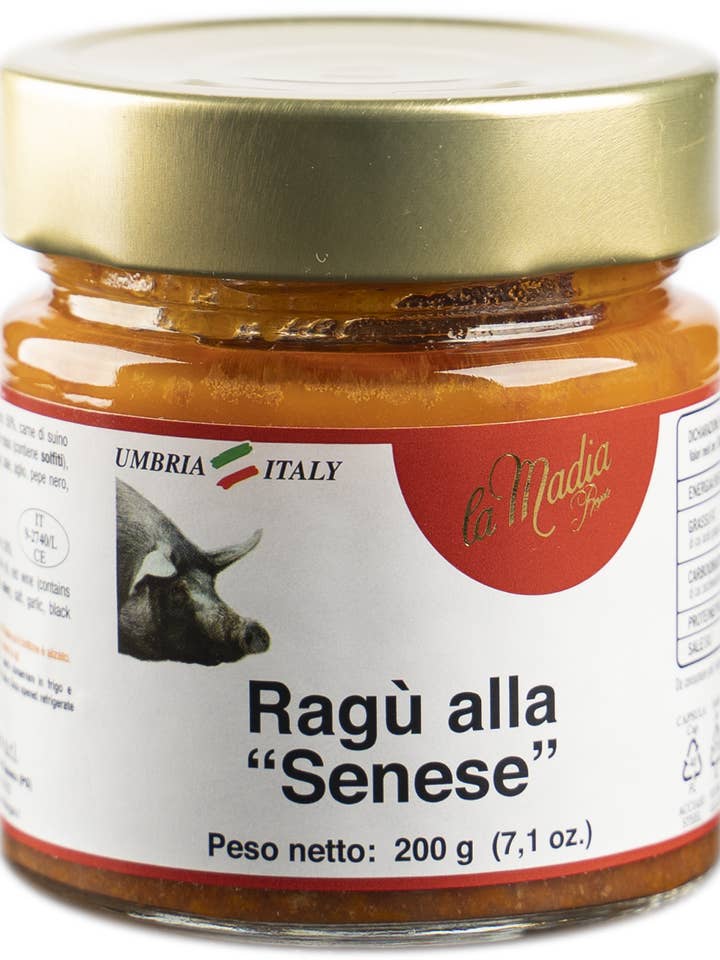 “SIENESE” RAGOUT 200g for wholesale by La Madia Regale