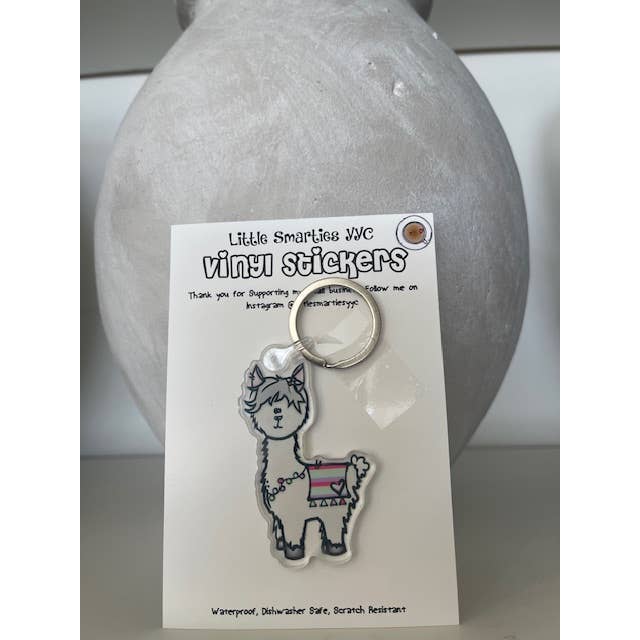 Schlüsselanhänger - Lama/Alpaka für den Großhandel von Little Smarties YYC