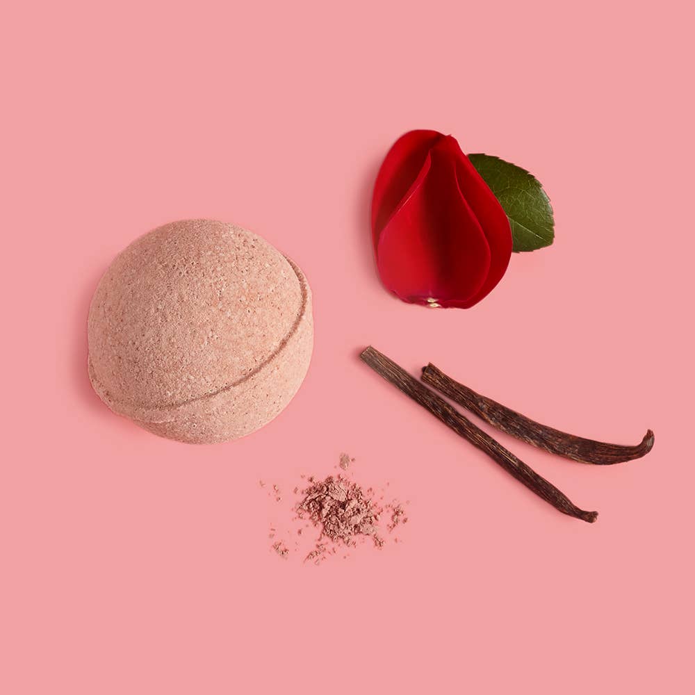 Humble Organics - Wholesale Bath Bomb/Fizz - Pure Love Bath Bomb Single2