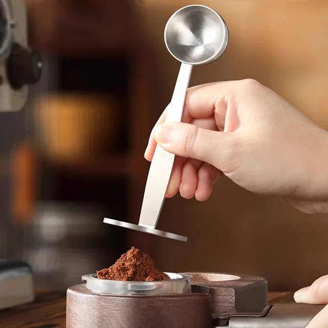 Sostraw & SmartThings - Wholesale Kitchen Tool/Gadget - Coffee Tamper with measuring spoon - 3 available colors4