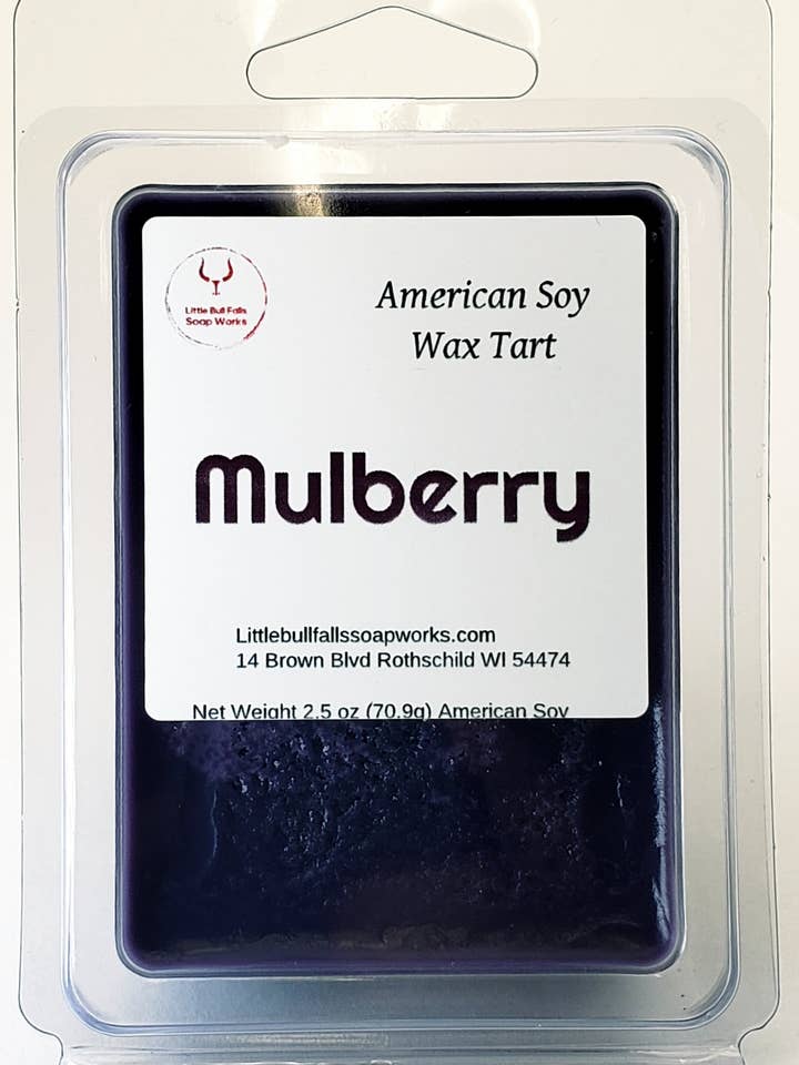 Cera di soia al gelso sciolta per la vendita all'ingrosso da parte di Little Bull Falls Soap Works