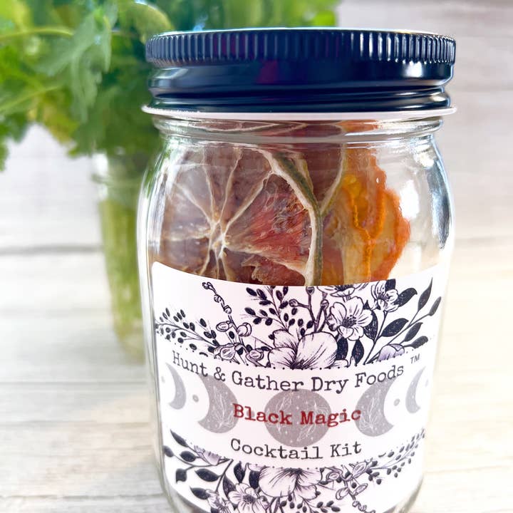 Hunt and Gather Dry Foods - Wholesale DIY Drink Kit - Black Magic Cocktail Kit